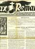 PAX ROMANA, JAHR I., Nr. 6, APRIL 1936, OFFIZIELLES ORGAN DER PAX ROMANA, WELT-ARBEITSGEMEINSCHAFT DER KATHOLISCHEN STUDENTEN. COLLECTIF