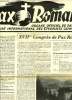 PAX ROMANA, ANNEE III, N° 3, JAN. 1938, ORGANE OFFICIEL DE PAX ROMANA, SECRETARIAT INTERNATIONAL DES ETUDIANTS CATHOLIQUES. COLLECTIF
