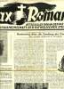 PAX ROMANA, JAHR III., Nr. 8, JUNI 1938, OFFIZIELLES ORGAN DER PAX ROMANA, WELT-ARBEITSGEMEINSCHAFT DER KATHOLISCHEN STUDENTEN. COLLECTIF