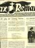 PAX ROMANA, JAHR IV., Nr. 2, DEZ. 1938, OFFIZIELLES ORGAN DER PAX ROMANA, WELT-ARBEITSGEMEINSCHAFT DER KATHOLISCHEN STUDENTEN. COLLECTIF