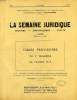 LA SEMAINE JURIDIQUE, 21e ANNEE, N° 38 bis, 1947, DOCTRINE, JURISPRUDENCE, TEXTES, TABLES PROVISOIRES DU 3e TRIM. 1947. COLLECTIF