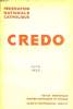CREDO, JUIN 1933. COLLECTIF