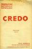 CREDO, FEV. 1934. COLLECTIF