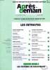 APRES-DEMAIN, N° 395-396, JUIN-AOUT 1997, JOURNAL MENSUEL DE DOCUMENTATION POLITIQUE. COLLECTIF