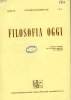 FILOSOFIA OGGI, ANNO III, N° 4, OTT.-DIC. 1980. COLLECTIF