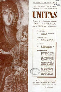 UNITAS, IXe ANNEE, VOL. III, N° 25, JAN.-FEV. 1956