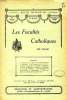 LES FACULTES CATHOLIQUES DE LILLE, 19e ANNEE, N&deg; 11-12, AOUT-SEPT. 1929. COLLECTIF