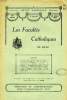 LES FACULTES CATHOLIQUES DE LILLE, 20e ANNEE, N&deg; 11-12, AOUT-SEPT. 1930. COLLECTIF
