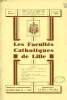 LES FACULTES CATHOLIQUES DE LILLE, 27e ANNEE, N&deg; 2, NOV. 1936. COLLECTIF