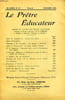LE PRETRE EDUCATEUR, 34e ANNEE (NOUVELLE SERIE), N&deg; 10, DEC. 1934. COLLECTIF