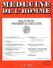 MEDECINE DE L'HOMME, N&deg; 244, NOV.-DEC. 1999, REVUE DU CENTRE CATHOLIQUE DES MEDECINS FRANCAIS. COLLECTIF