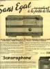 SONORAPHONE, SANS EGAL... CEPENDANT A LA PORTEE DE TOUS. COLLECTIF