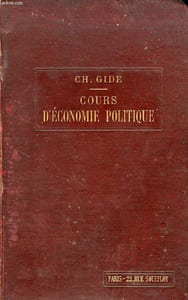 COURS D'ECONOMIE POLITIQUE