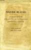 PROGRAMME DES ETUDES DESTINE AUX MAISONS D'EDUCATION DS SOEURS DE LA CHARITE, PRESENTATION DE LA SAINTE VIERGE. COLLECTIF