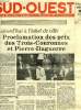 DOSSIER DE COUPURES DE JOURNAUX, LE PRIX DES TROIS COURONNES, 1977 (ARCHIVES DE PIERRE DAGUERRE). COLLECTIF