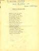 LES VAISSEAUX INCERTAINS, SUITE DE POEMES (MANUSCRIT DACTYLOGRAPHIE). SCHLESINGER DENISE