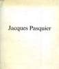 JACQUES PASQUIER, 1988 (CATALOGUE). COLLECTIF