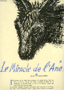 LE MIRACLE DE L'ANE (EXTRAIT DE REVUE)