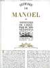 HISTOIRE DE MANOEL, OU AVENTURES DE L'EQUIPAGE DU DON SEBASTIAN (EXTRAIT DE L'ILLUSTRATION). OSTROGA GEORGES, LALAU MAURICE