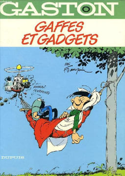 GASTON, 0, GAFFES ET GADGETS. FRANQUIN, JIDEHEM, DELPORTE