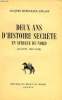 DEUX ANS D'HISTOIRE SECRETE EN AFRIQUE DU NORD (ALGER, 1940-1942). ROULLEAUX-DUGAGE JACQUES