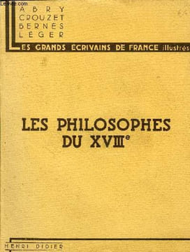 LES PHILOSOPHES DU XVIIIe SIECLE. COLLECTIF