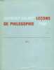 LECONS DE PHILOSOPHIE, TOME I. BALMES RAYMOND