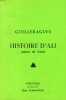 HISTOIRE D'ALI, PRINCE DE TUNIS. GUILLERAGUES GABRIEL DE, Par G. TURBET-DELOF
