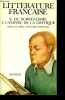 LITTERATURE FRANCAISE 9- DU SURREALISME A L EMPIRE CRITIQUE. BREE GERMAINE / MOROT SIR EDOUARD