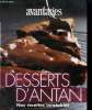 Desserts d'antan : Nos recettes inratables. Anonyme