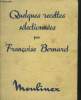 Quelques recettes sélectionnées par Françoise Bernard. Bernard Françoise