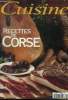 Cuisine n° 22 - Recettes de Corse : la Signoria - Le miel - L'huile d'olive - Une journée de pêche à la langouste à Centuri - Les vins de Corses : à ...