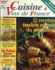 Cuisine et Vins de France - n° 16 - Mai 1995 : Soirées copains : 6 tapas (cassollette de moules, poivrons aux anchois, tortilal de pomme deterre, ...