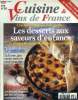 Cuisine et Vins de France - n° 39 - Avril 1997 : Fêter Pâques en famille - Les oeufs cocottes aux herbes - Poulet en croûte de sel aux bottillons - 9 ...