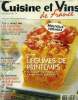 Cuisine et Vins de France - n° 85 - Avril - Mai 2002 : Envie de légumes - Les porte-bouteilles - Côtes de veau rôties au jus de persil et un ...