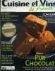 Cuisine et Vins de France - n° 100 - Novembre 2004 : Pur chocolat (dossier) : 13 recettes - Le champignons de Paris en 5 recettes - Les potées et ...