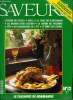 Saveurs n° 12 - Juin 1991 : L'épopée des épices - Gers, à la table de d'Artagnan - Les grands rosés existent - La cuisine des pêcheurs à Sète - Les ...