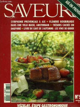 Saveurs n° 53 - Septembre 1995 : Symphonie provençale à Aix - Flânerie gourmande dans une ville-bijou , Amsterdam - Trésors cachés du Dauphiné - Livre ...