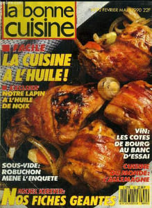La Bonne cuisine n° 92 - Février - mars 1990 :