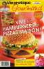 Vie pratique gourmand n°143 - Du 7 au 21 Août 2008 : Vive les hamburgers et pizzas maison - Glaces et sorbets : les stars de l'été - Pensez au chèvre ...