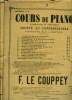 L'ALPHABET COURS DE PIANO N°2. LE COUPEY F.