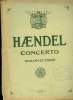 CONCERTO VIOLON ET PIANO. HAENDEL