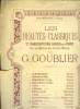 LES BEAUTES CLASSIQUES N° 10 SERENADE. GOUBLIER G.