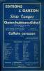 QUIEN HUBIERA DICHO! / CALLATE CORAZON!. SCIAMMARELLA R / BACHICHA
