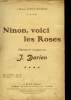 NINON, VOICI LES ROSES. A Monsieur Marius Roubaud. J. DARIEN
