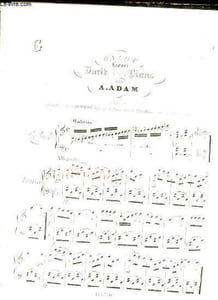 GALOP FAVORI VARIE POUR LE PIANO.