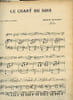 LE CHANT DU SOIR POUR VIOLON ET PIANO.. BRINLEY RICHARDS. OP.50.