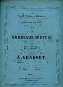4 MORCEAUX DE GENRE POUR PIANO.