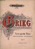 NORWEGISCHE TÄNZE, DANSES NORVEGIENNES. OPUS 35. PIANO SOLO.. GRIEG.