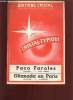 PACO FAROLES PASO-DOBLE / GITANADA EN PARIS PASO-DOLE.. PABLO CARRIAS / J. CASTILLOS.